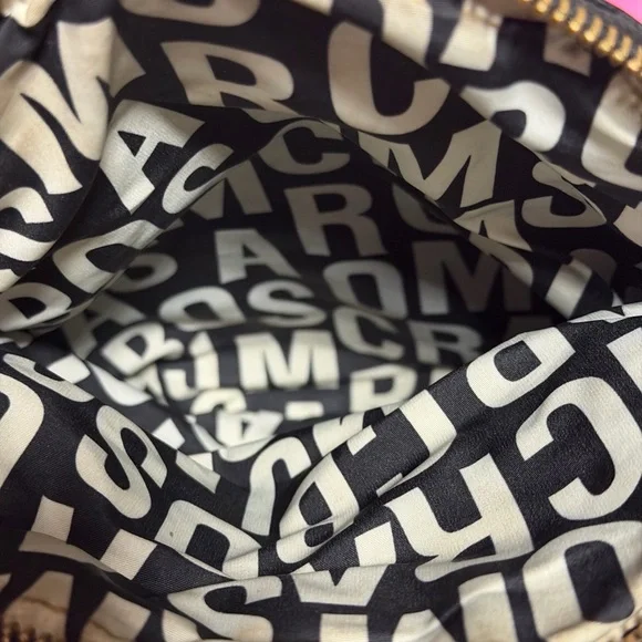 Marc Jacobs Black Leather Crossbody Bag with Gold Accents - Picture 5 of 5